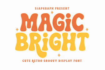 Magic Bright Font for Eye-Catching and Creative Designs