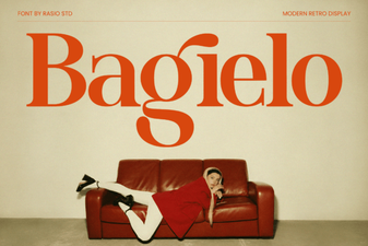 Bagielo Font – Elegant Serif Typeface for Classic Design Projects